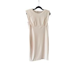 Calvin Klein Women’s Light Pink Structured Sheath Dress Size 8